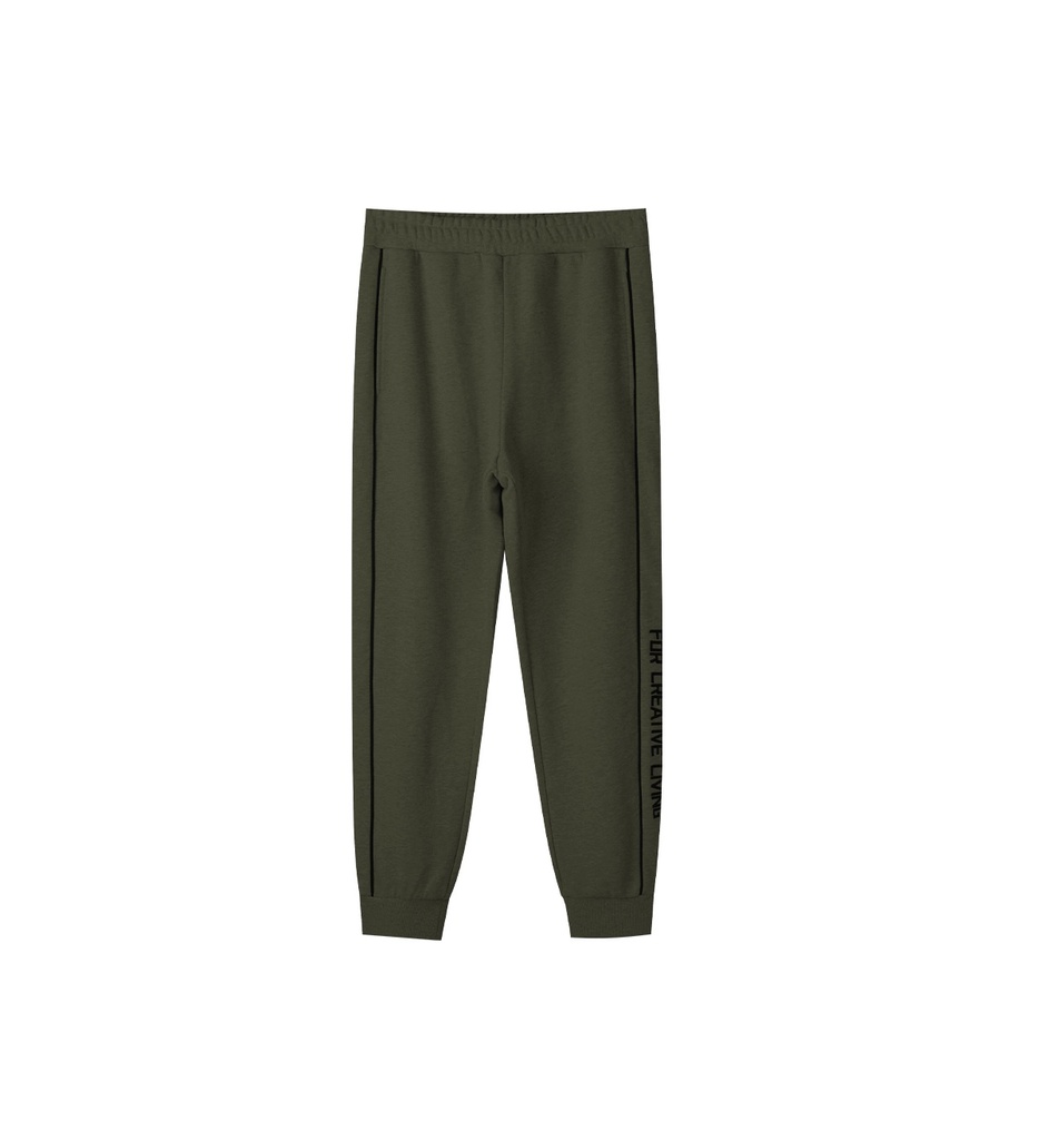 Knit athletic pants