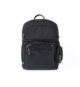 spine-protecting schoolbag in black