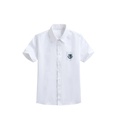 Men's White Short-Sleeve Shirt