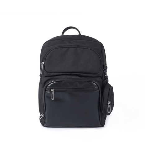 [CDS21365SBHB001006] spine-protecting schoolbag in black