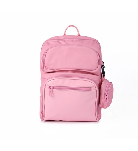 [CDS21365SBHR004006] marshmallow pink spine-support backpack